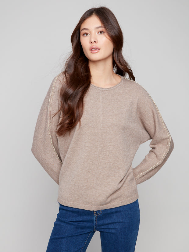 Sparkle Stitching Sweater