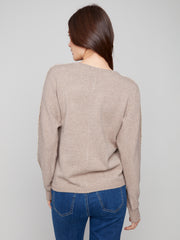 Sparkle Stitching Sweater