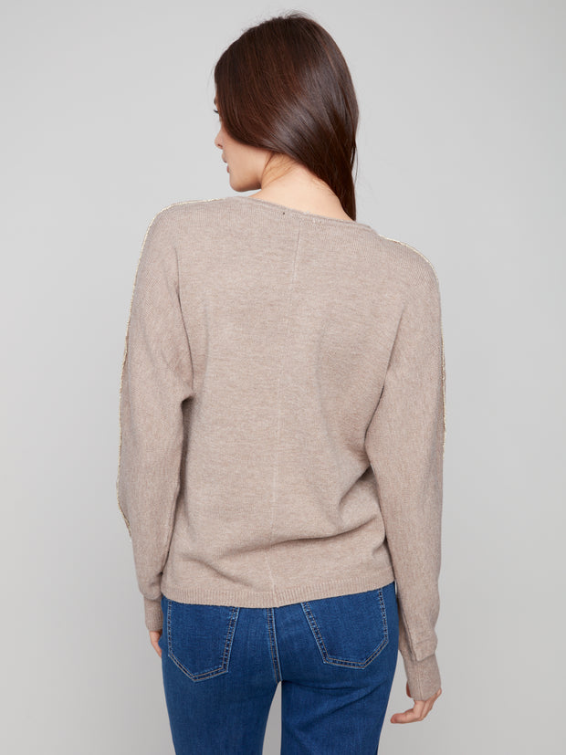 Sparkle Stitching Sweater