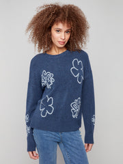 Embroidered Sweater