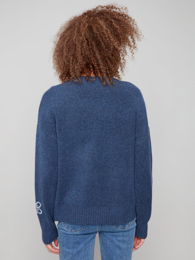 Embroidered Sweater