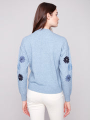 Floral Embroidered Sweater