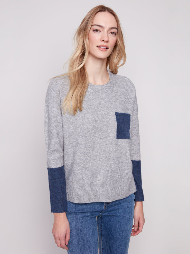 Pocket Detail Sweater