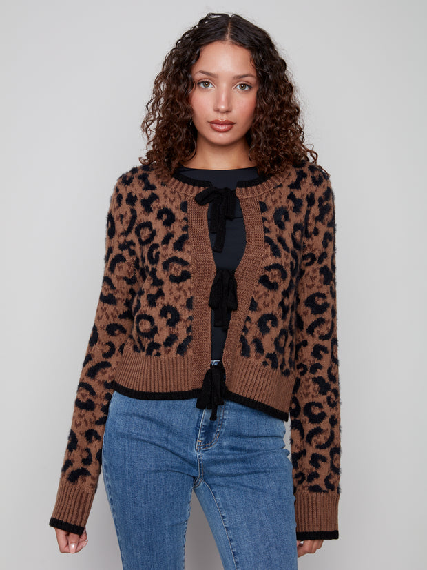 Bow Tie Front Cardigan