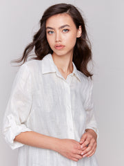 Linen Shirt Dress