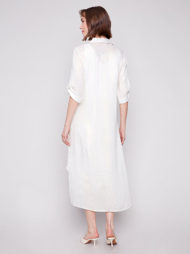 Linen Shirt Dress