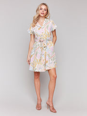 Floral Button Front Dress