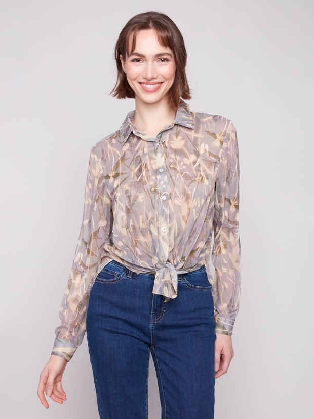 Floral Print Shirt