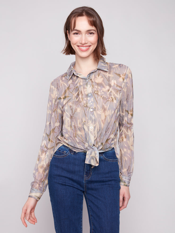 Floral Print Shirt