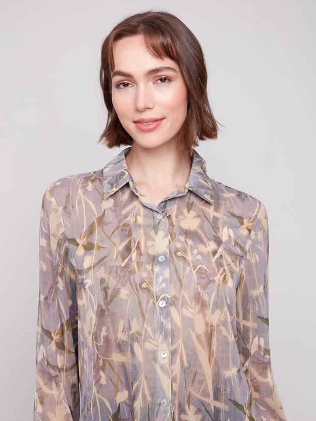 Floral Print Shirt