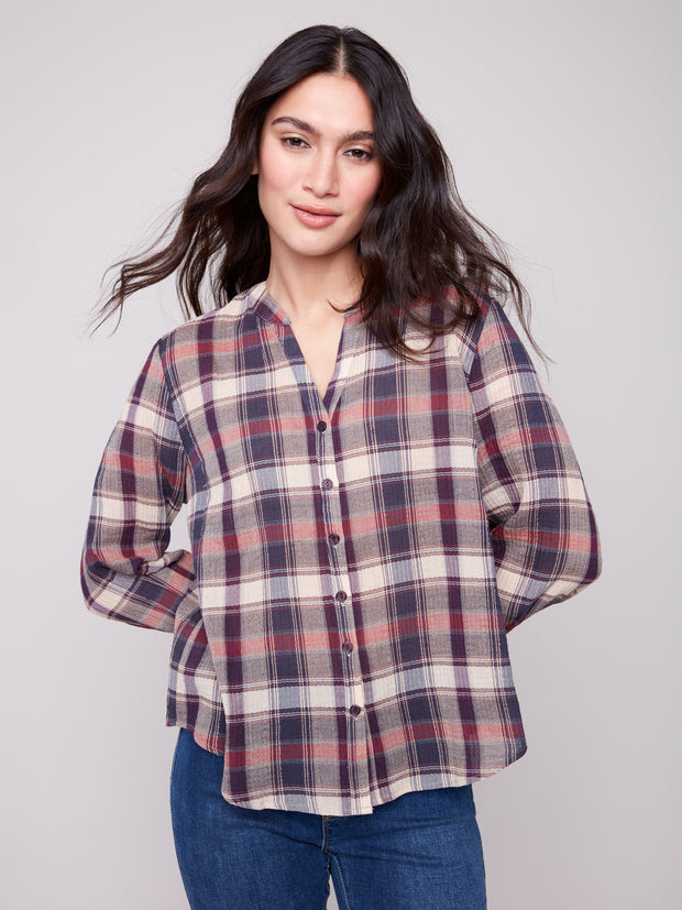 Plaid Button Up Shirt