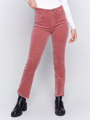 Corduroy Asymmetrical Pants