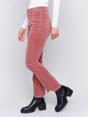 Corduroy Asymmetrical Pants