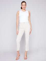 Solid Cropped Pant-Watch Us Women Oakville