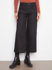 Flare Jacquard Patch Pocket Pant