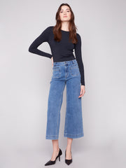 Cropped Flare Jeans