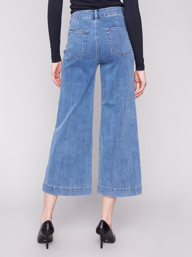 Cropped Flare Jeans