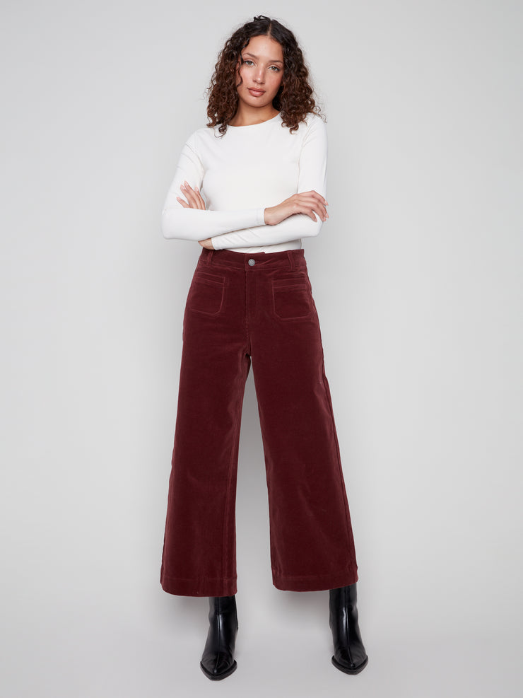 Cropped Flare Pant
