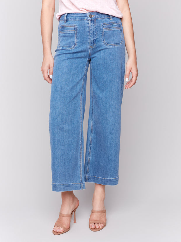 Cropped Flare Jean