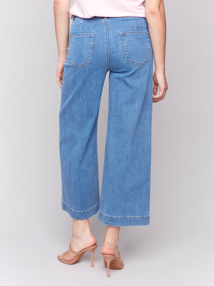 Cropped Flare Jean