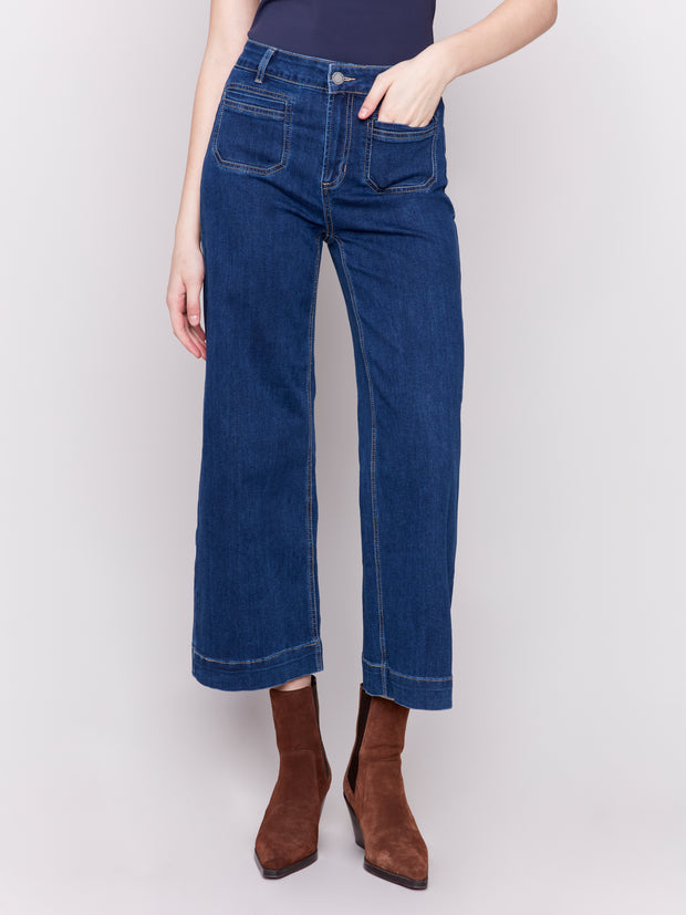 Cropped Flare Jean