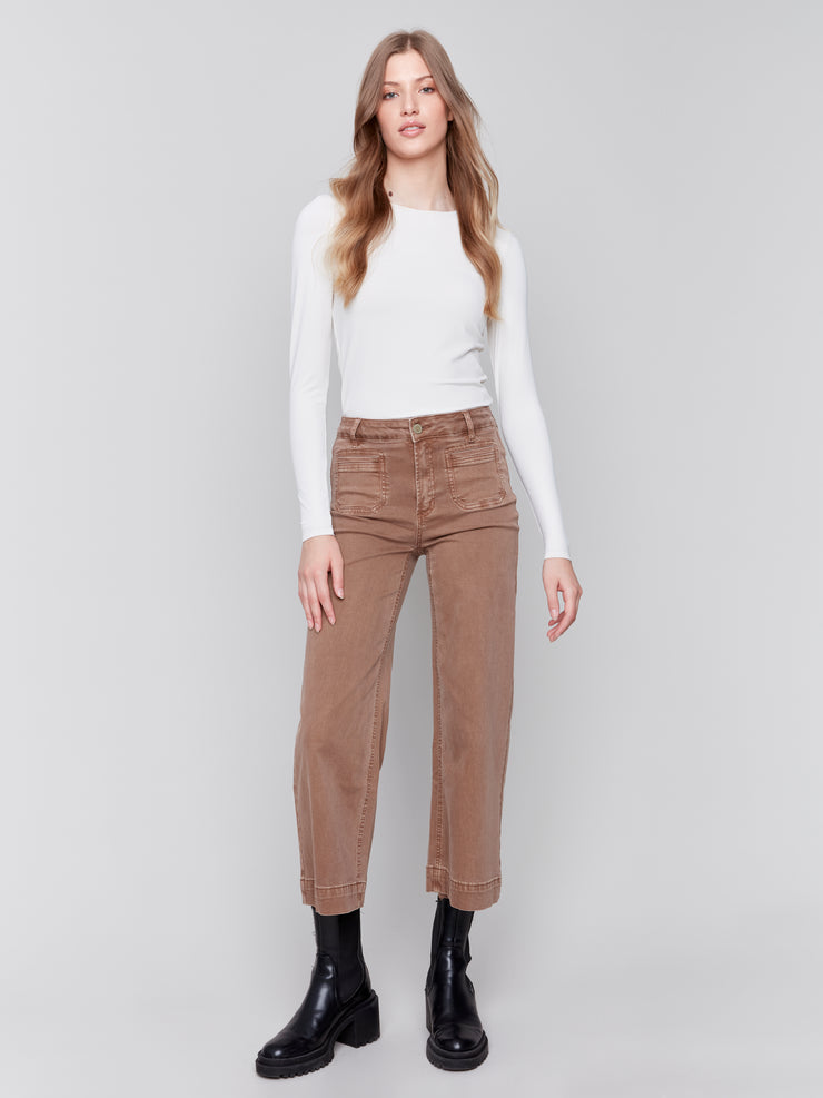 Cropped Flare Pant