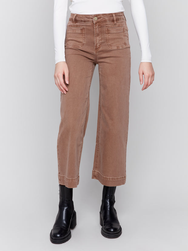 Cropped Flare Pant