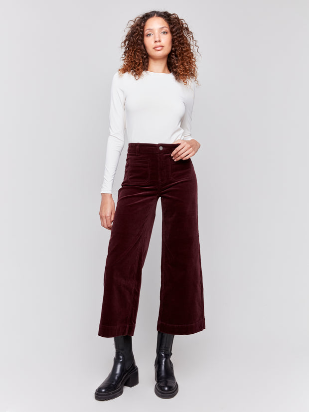 Cropped Flare Pant