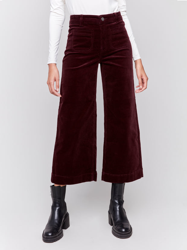 Cropped Flare Pant