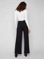 Pull On Wide Waistband Pant