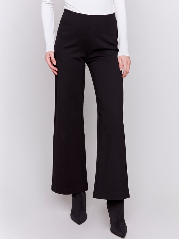 Pull On Wide Waistband Pant