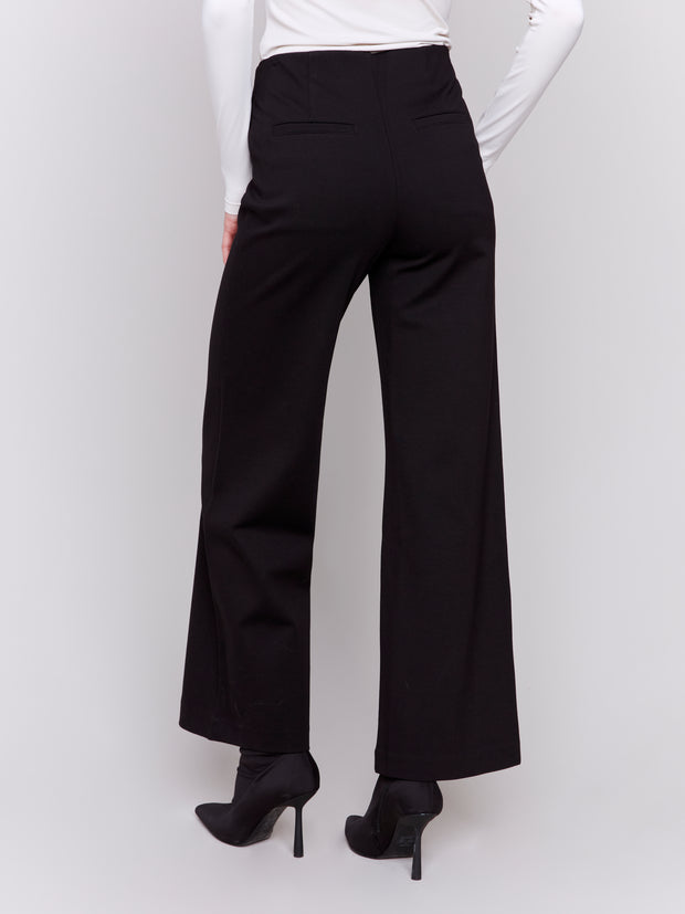 Pull On Wide Waistband Pant