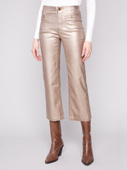Shimmery Twill Pant