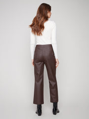 Waxed Flare Pant