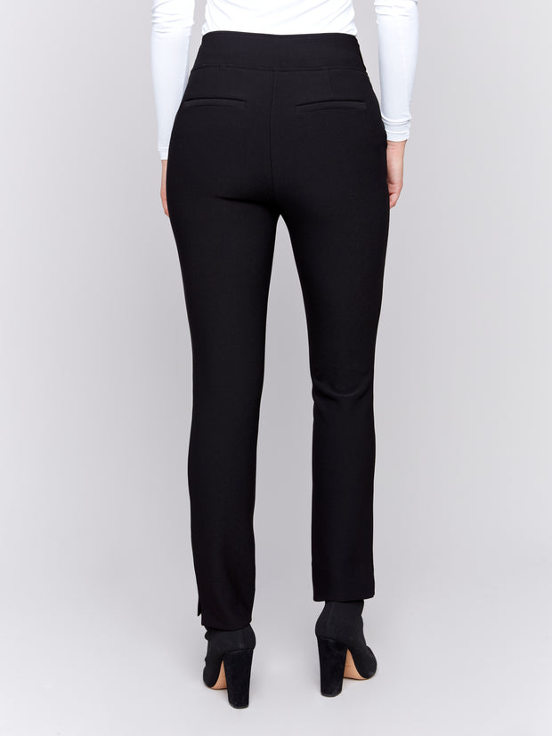 Narrow Leg Side Pocket Pant