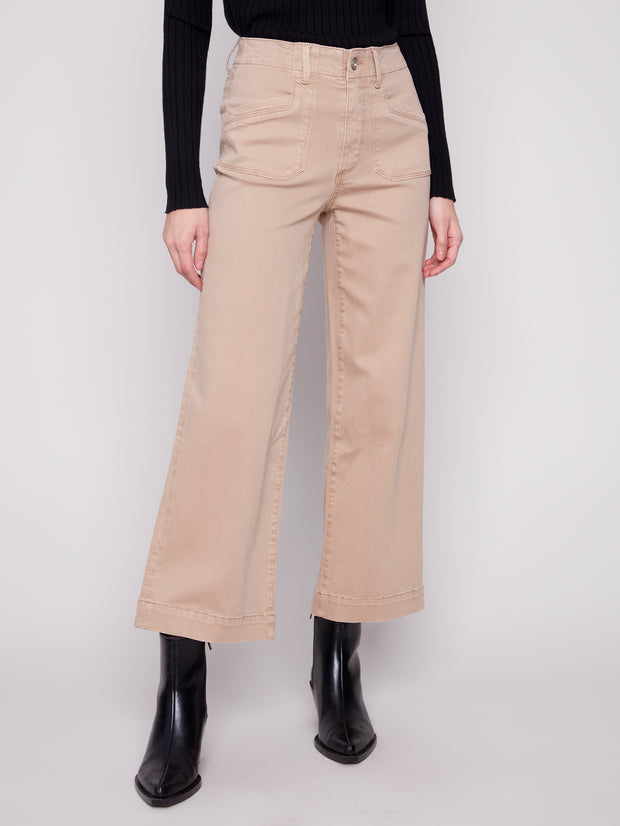 Wide Leg Crop Pant
