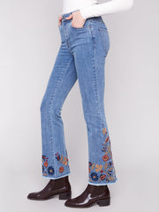 Flare Jeans w/Rivets