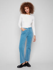 Straight Leg Corduroy Pant