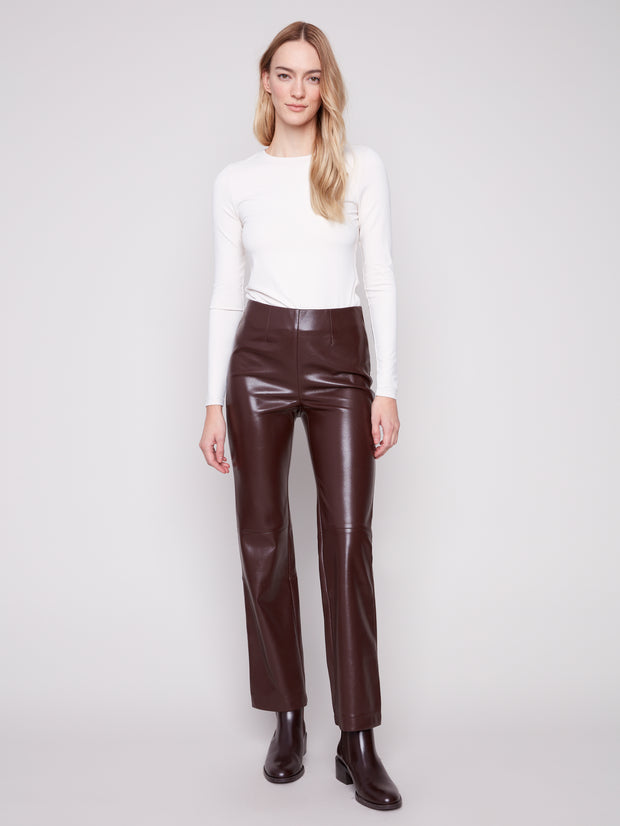 Faux Leather Pant