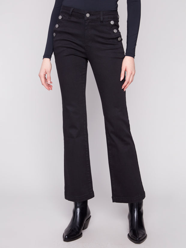 Twill Flare Jeans