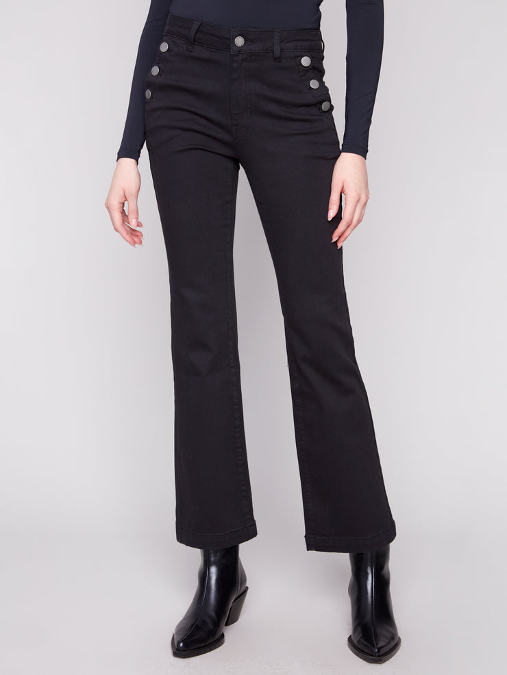 Twill Flare Jeans