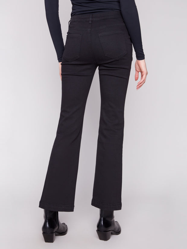 Twill Flare Jeans