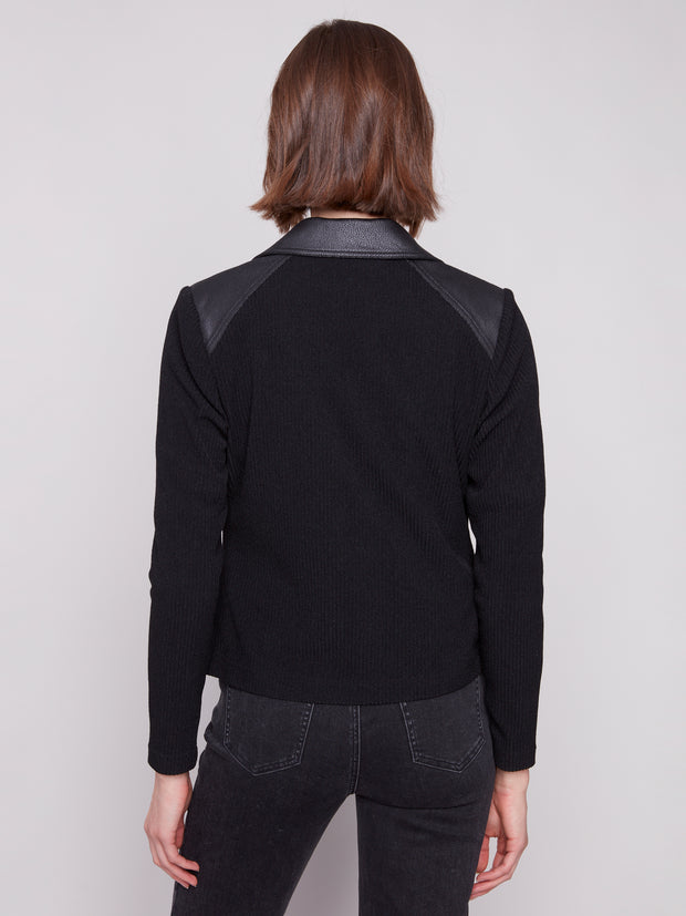 Vintage Faux Leather Jacket
