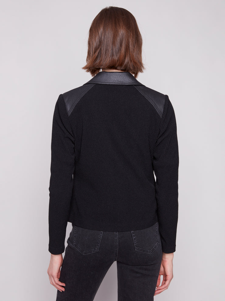 Vintage Faux Leather Jacket