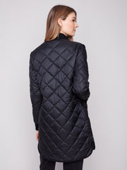 Reversible Animal Print Iridescent Jacket