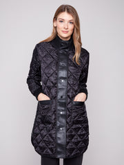 Reversible Animal Print Iridescent Jacket