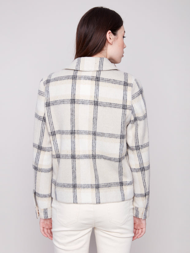 Plaid Boucle Jacket