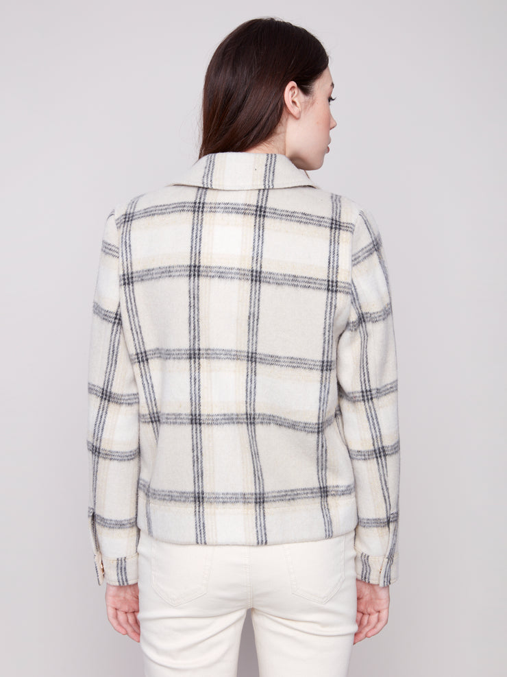 Plaid Boucle Jacket
