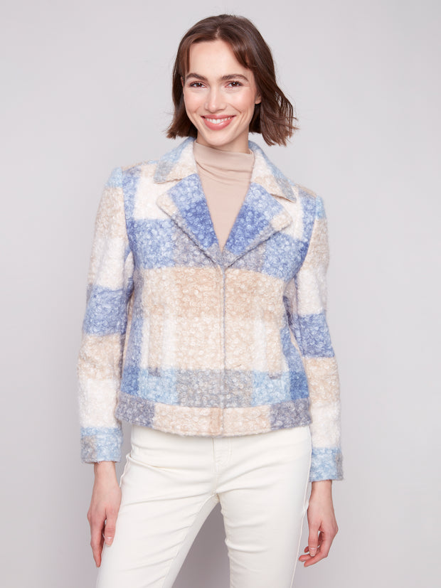 Plaid Boucle Jacket