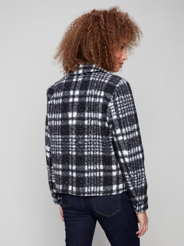 Plaid Boucle Jacket